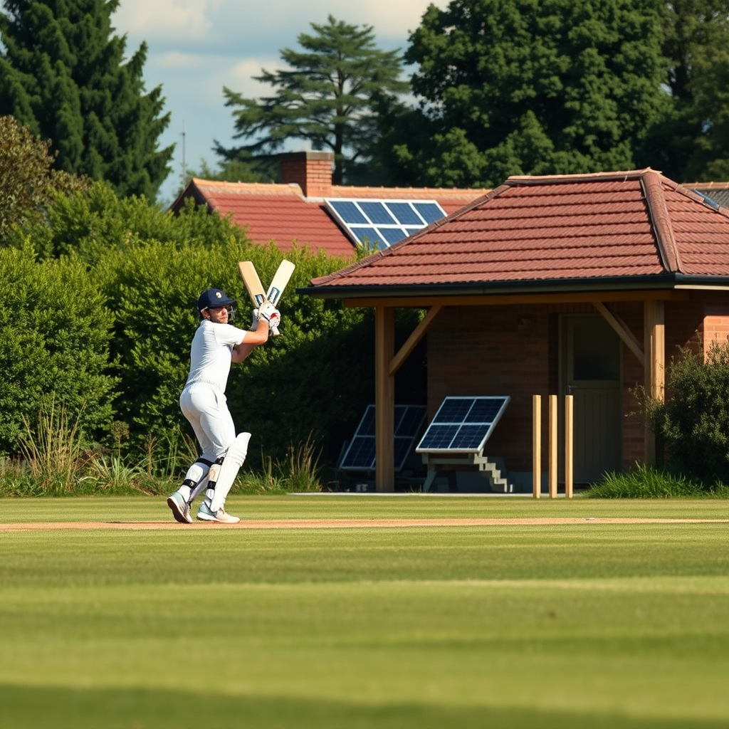 Village cricket side lands funding boost for eco-friendly initiative